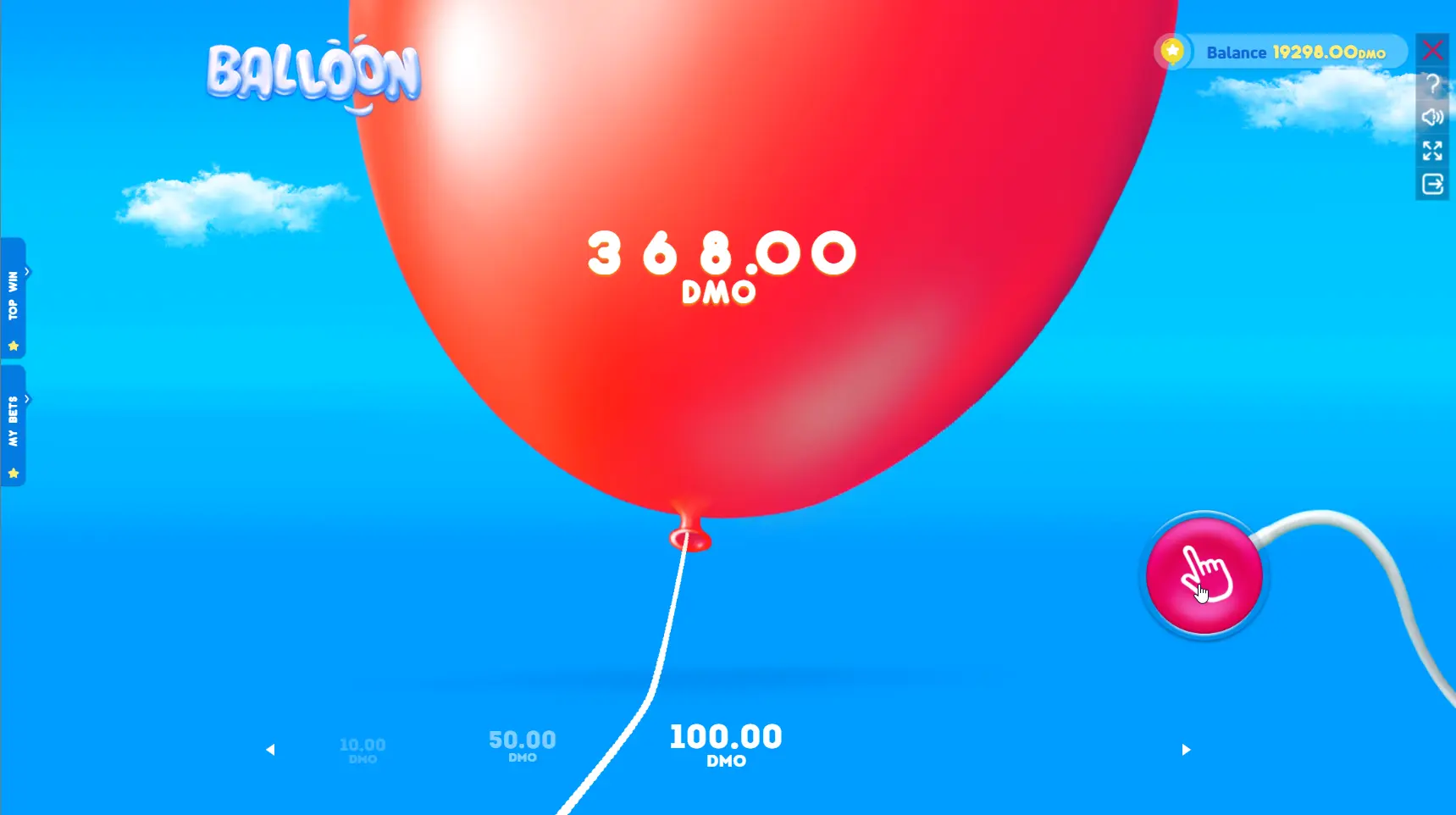 balloon gamble big win